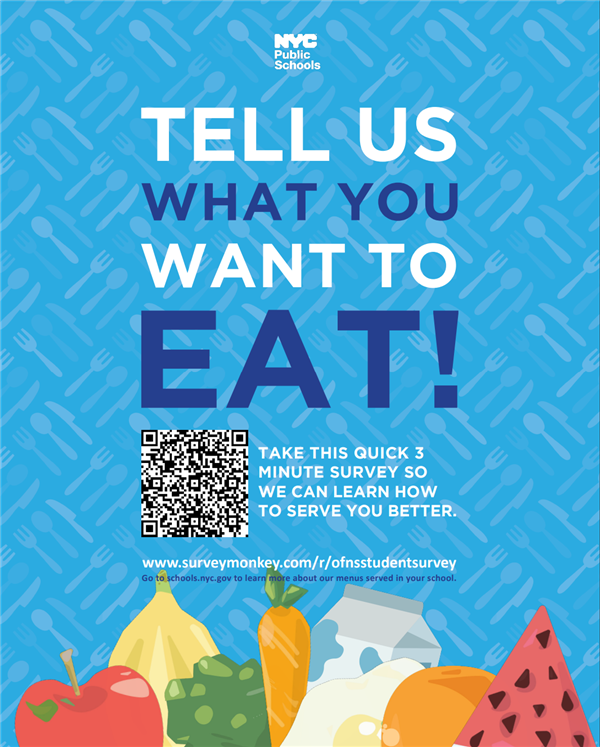 Student Feedback Survey from Office of Food and Nutrition Services
